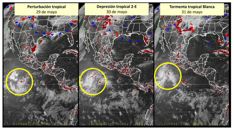 Ciclón tropical Blanca (29 de mayo ― 4 de junio)