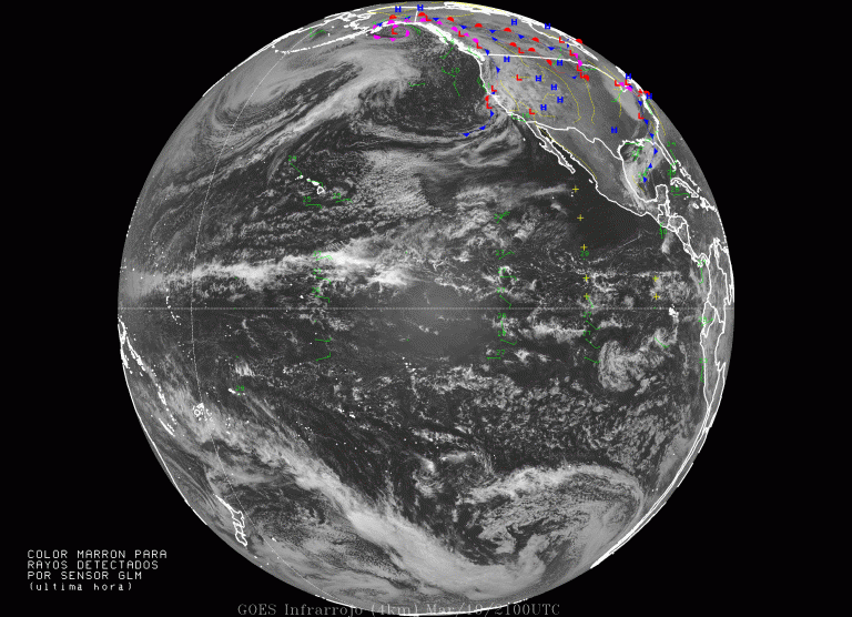 Temporada invernal 2021-2022 y sistemas frontales en México