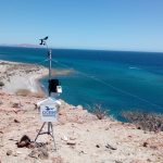 Animaci&oacute;n Estacional del viento durante el invierno de 2023 (Enero a Marzo) en la Bah&iacute;a de La Paz.